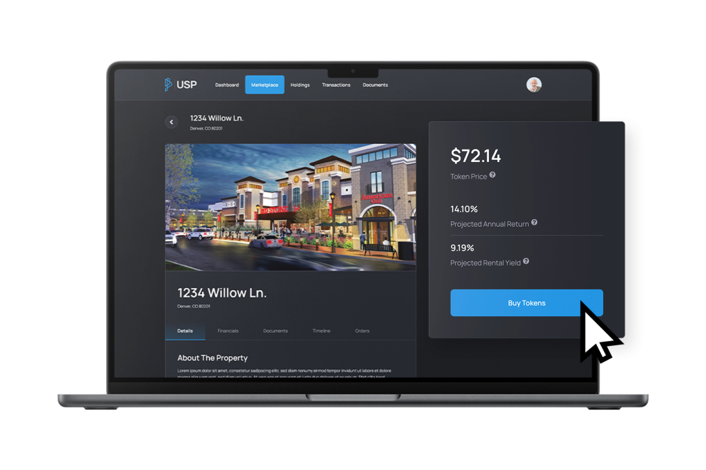 How It Works USP Tokenized Real Estate